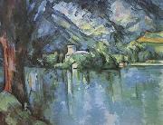Paul Cezanne The Lac d'Annecy USA oil painting artist